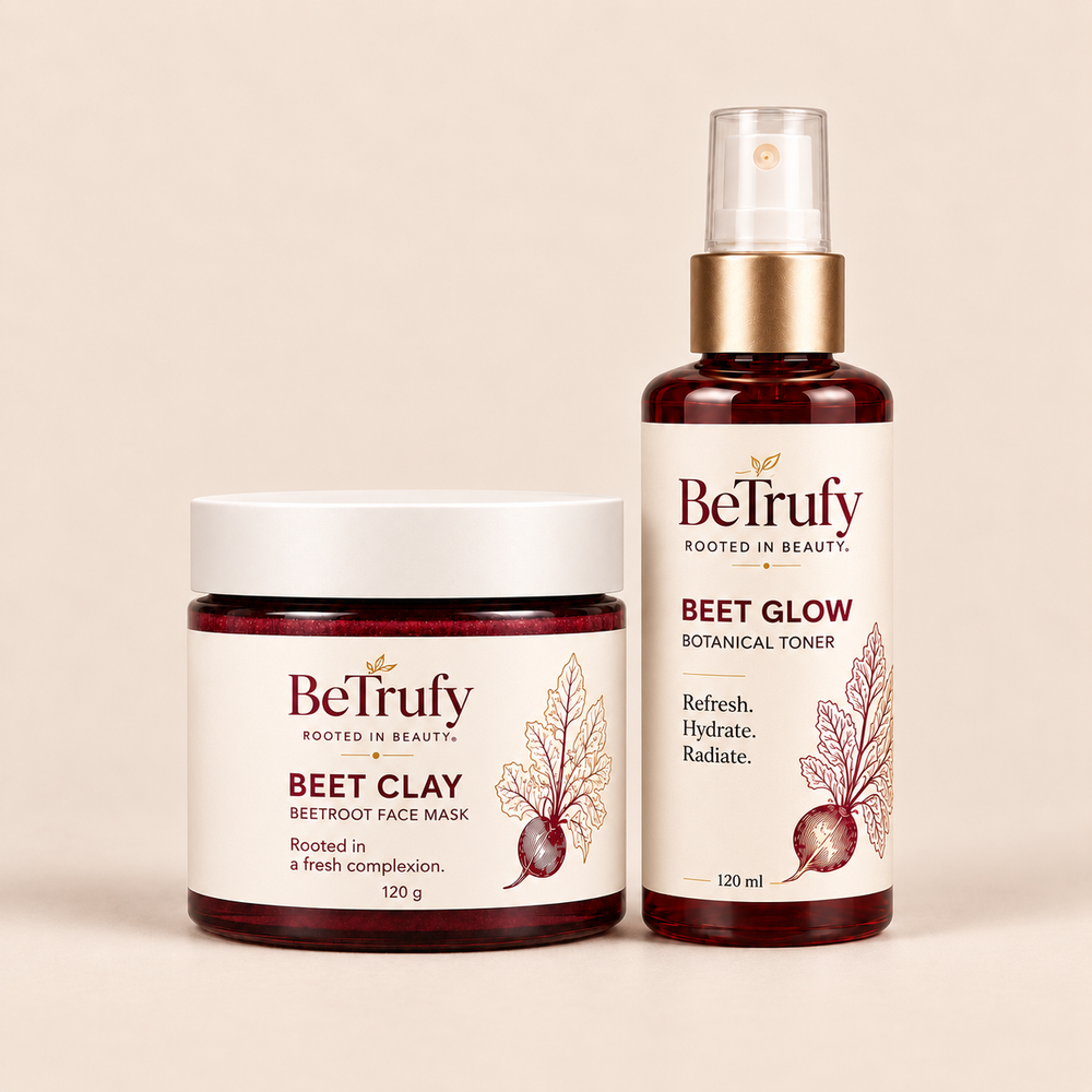 BeTrufy Fresh Glow Duo | Beet Clay + Beet Glow