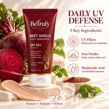 BeTrufy Daily Defense Duo | Beet Cream + Beet Shield SPF 50+