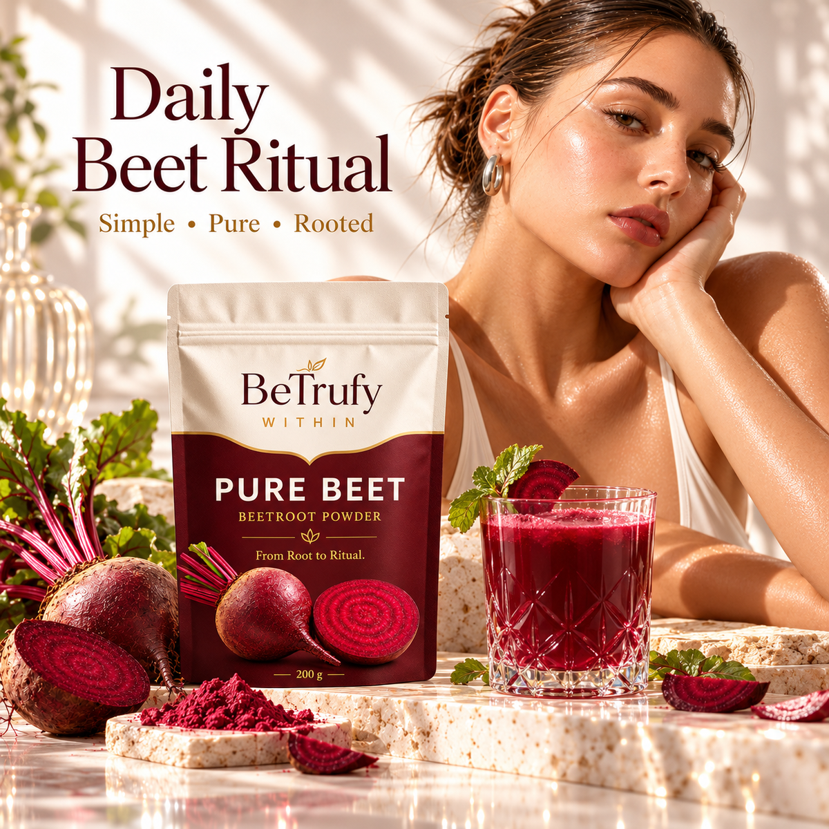 BeTrufy Within Pure Beet | Beetroot Powder — 200 g