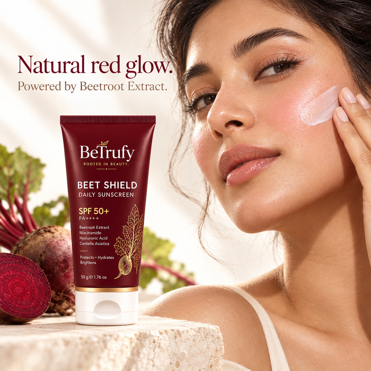BeTrufy Beet Shield | Daily Sunscreen — 50 g